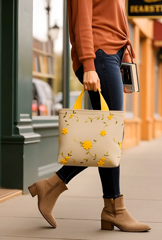 Marigold Trail Tote - HowdyHo